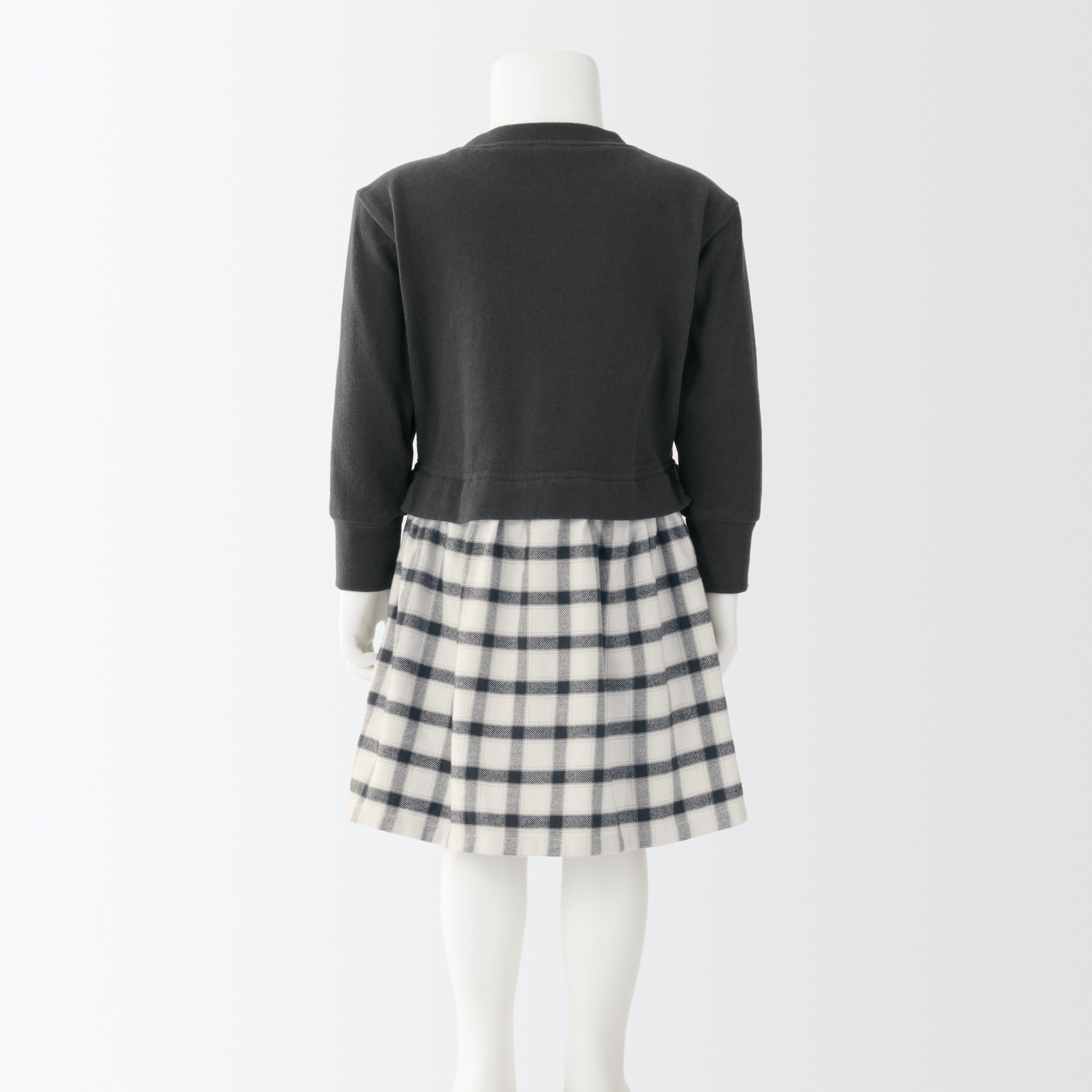 Flannel Paneled dress (Baby)