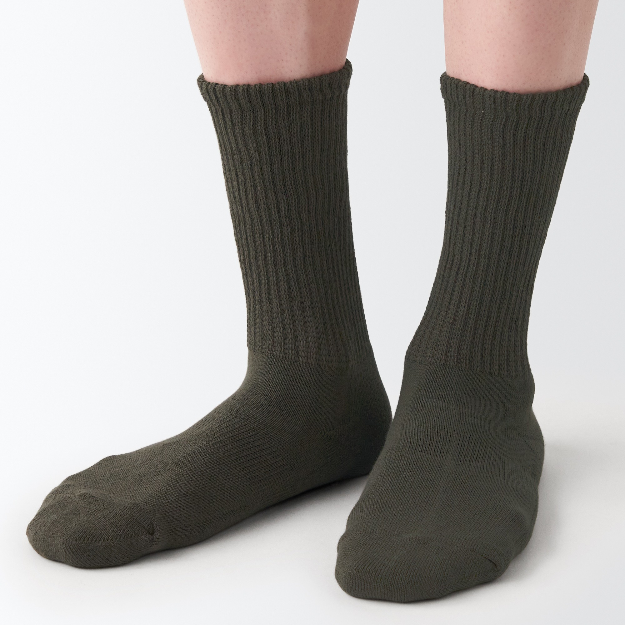 Right Angle Pile Socks(Plain)