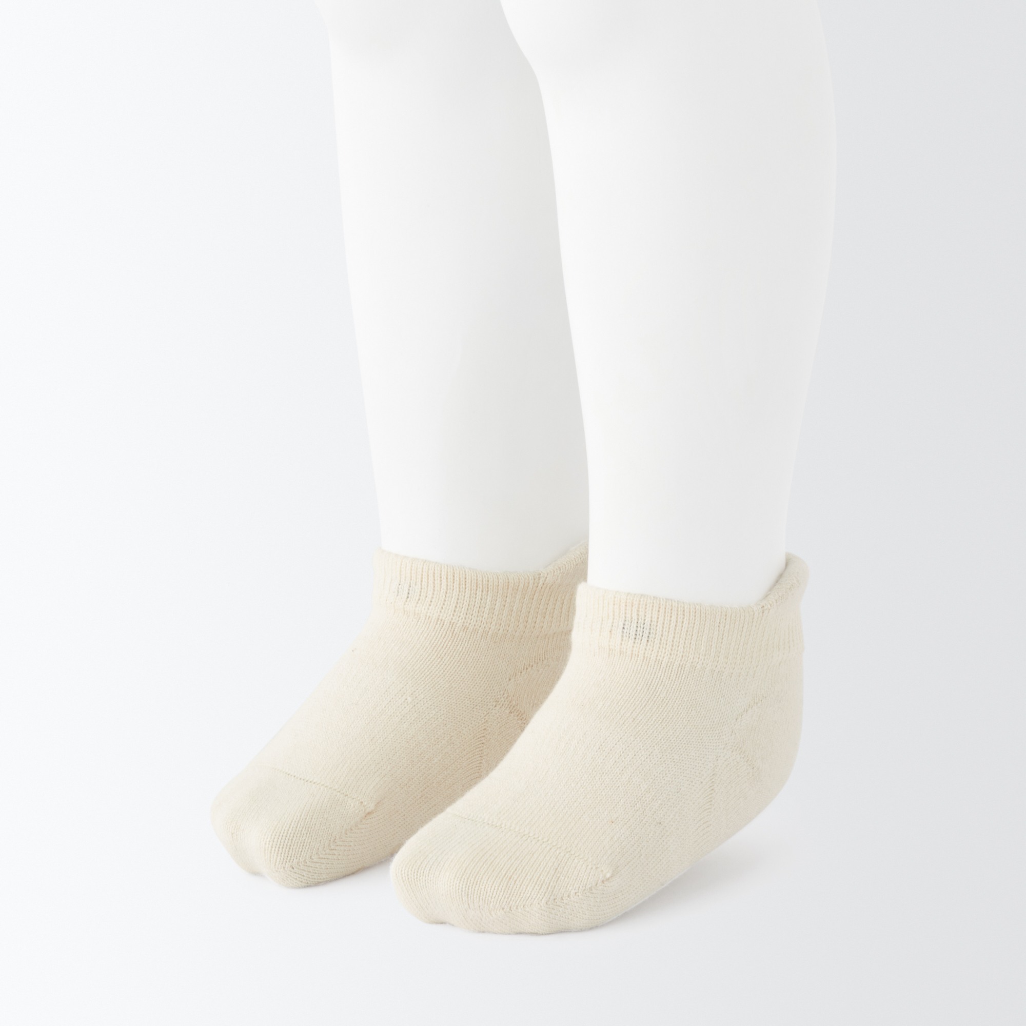 Right angle adjustable sneaker socks (Plain/Baby)