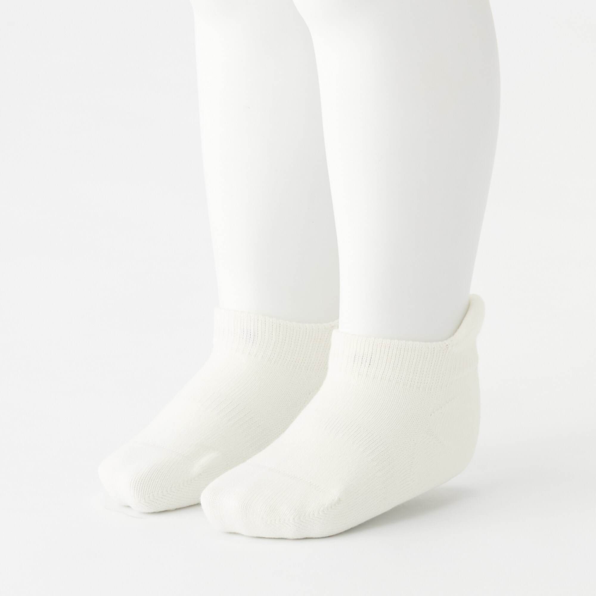 Right angle adjustable sneaker socks (Plain/Baby)