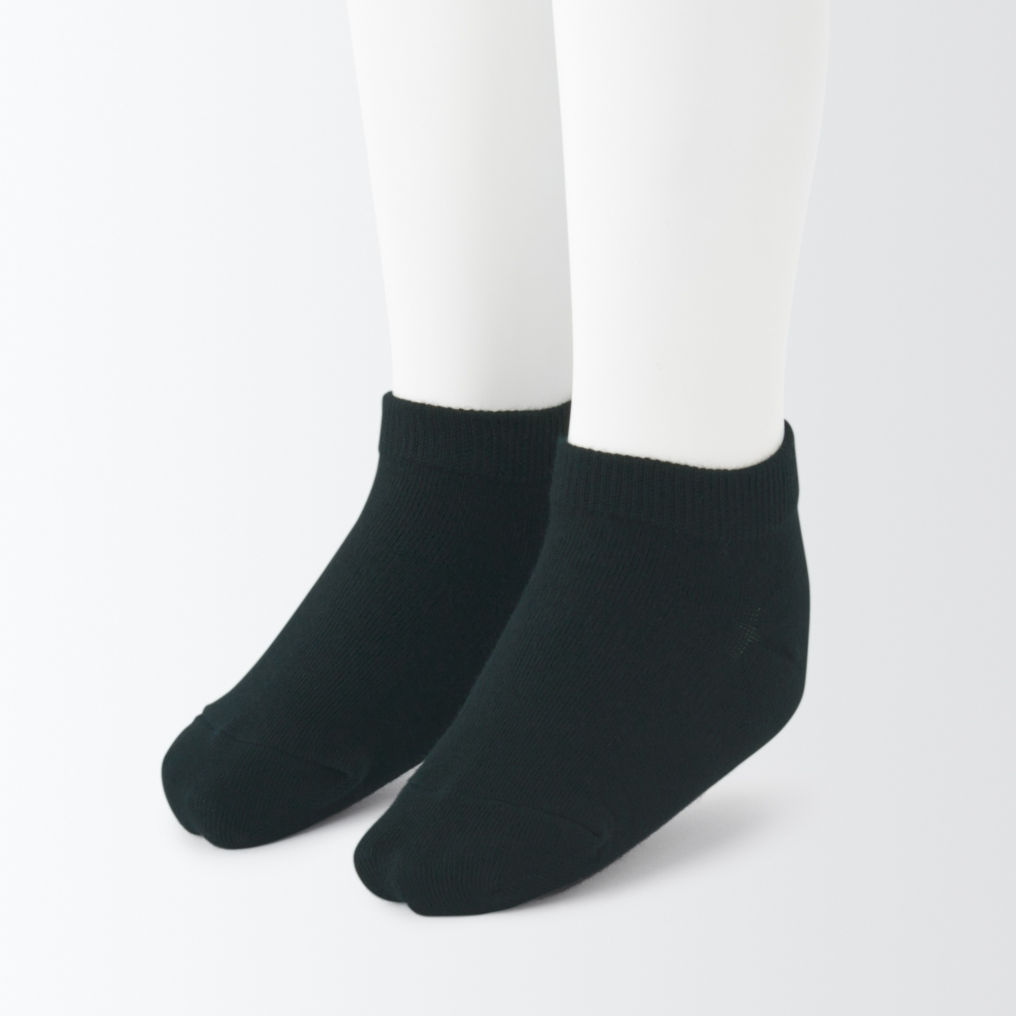 MUJI | Right angle adjustable sneaker socks (Plain/Kids)