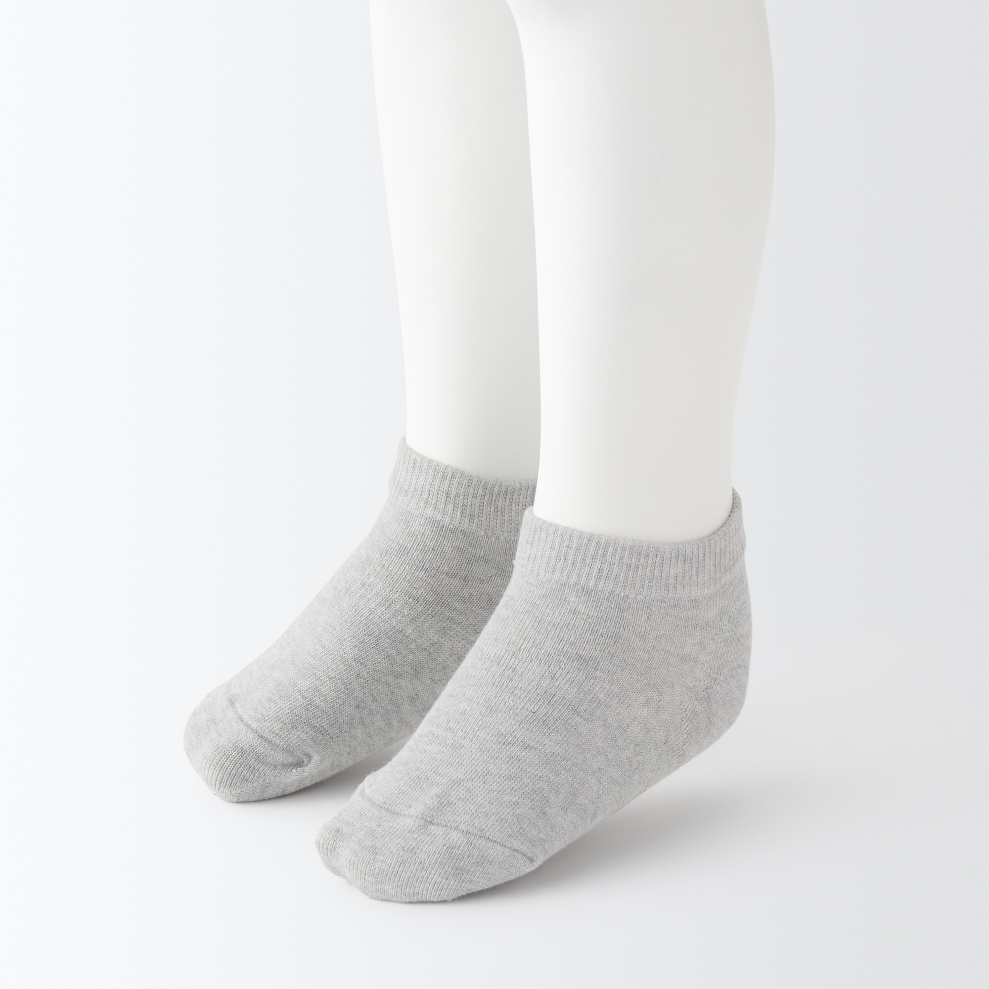 MUJI | Right angle adjustable sneaker socks (Plain/Kids)