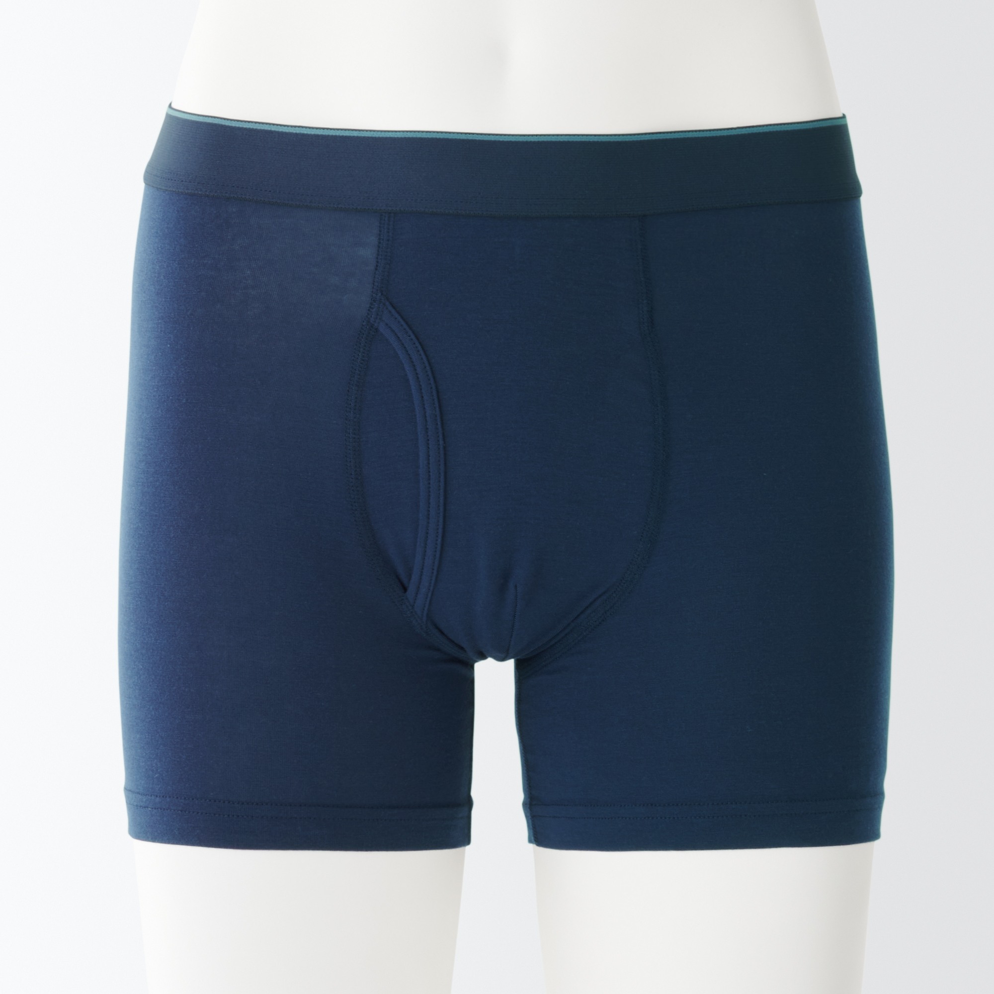 Lyocell stretch Front open boxer pants
