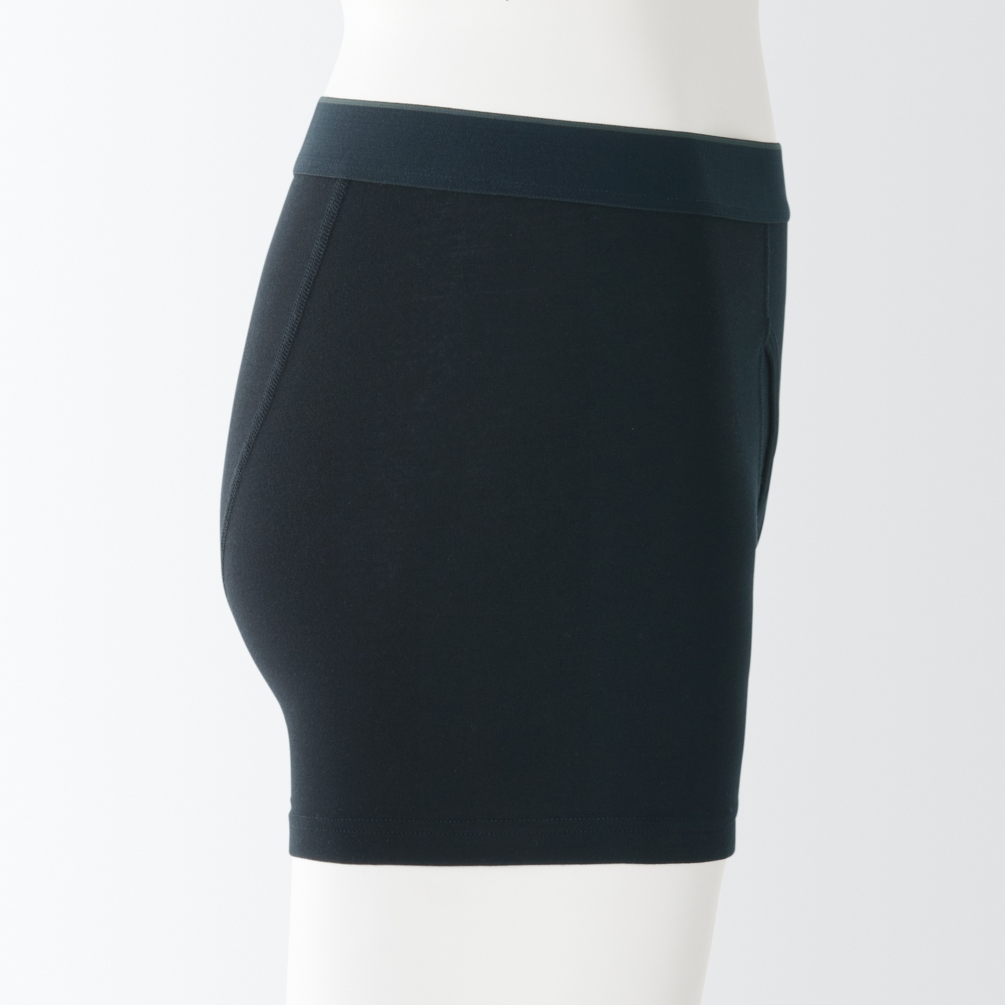 Lyocell stretch Front open boxer pants