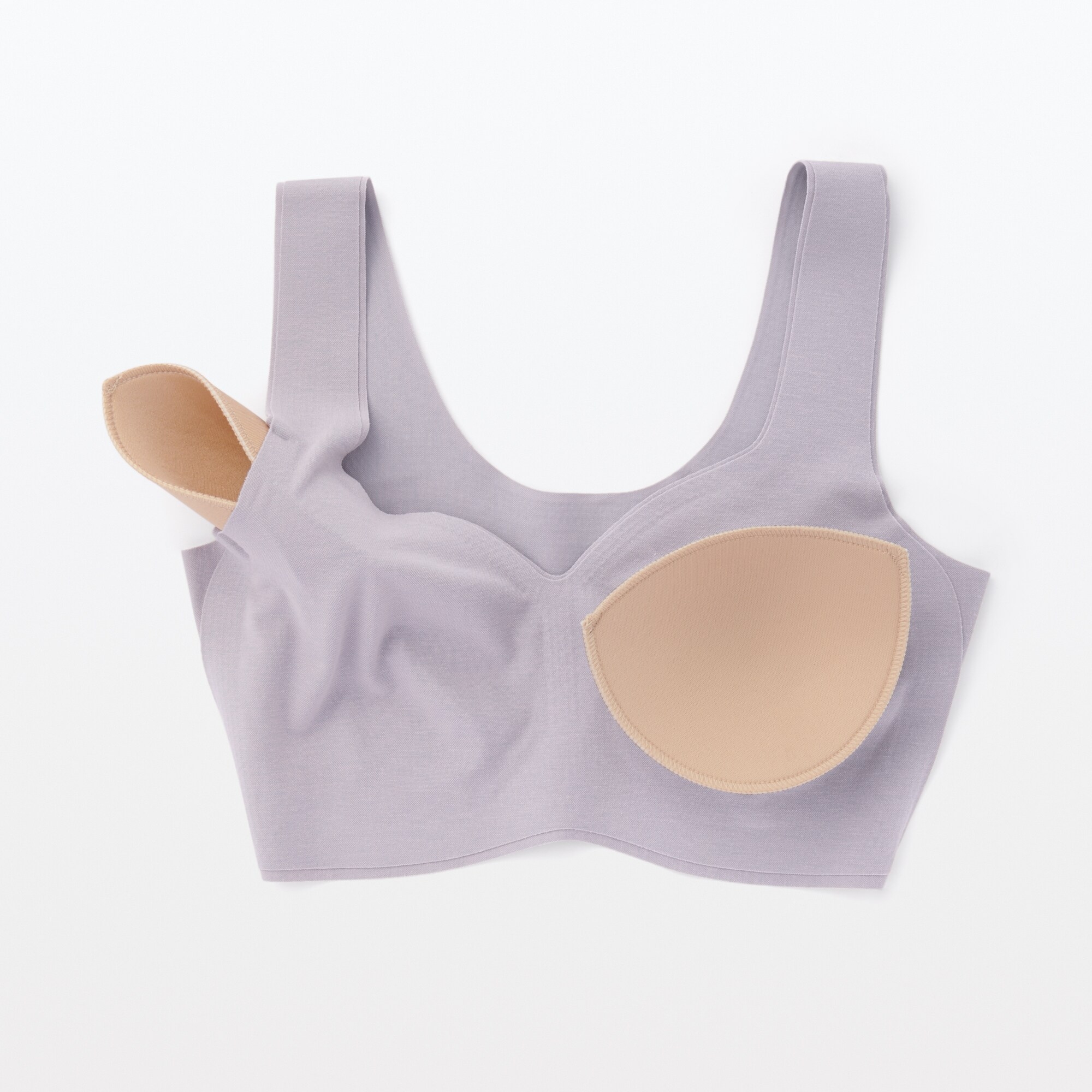 White Plain Cotton Seamless Bra, Packaging Type: Box, Size: 30-40 at Rs  299/piece in Noida