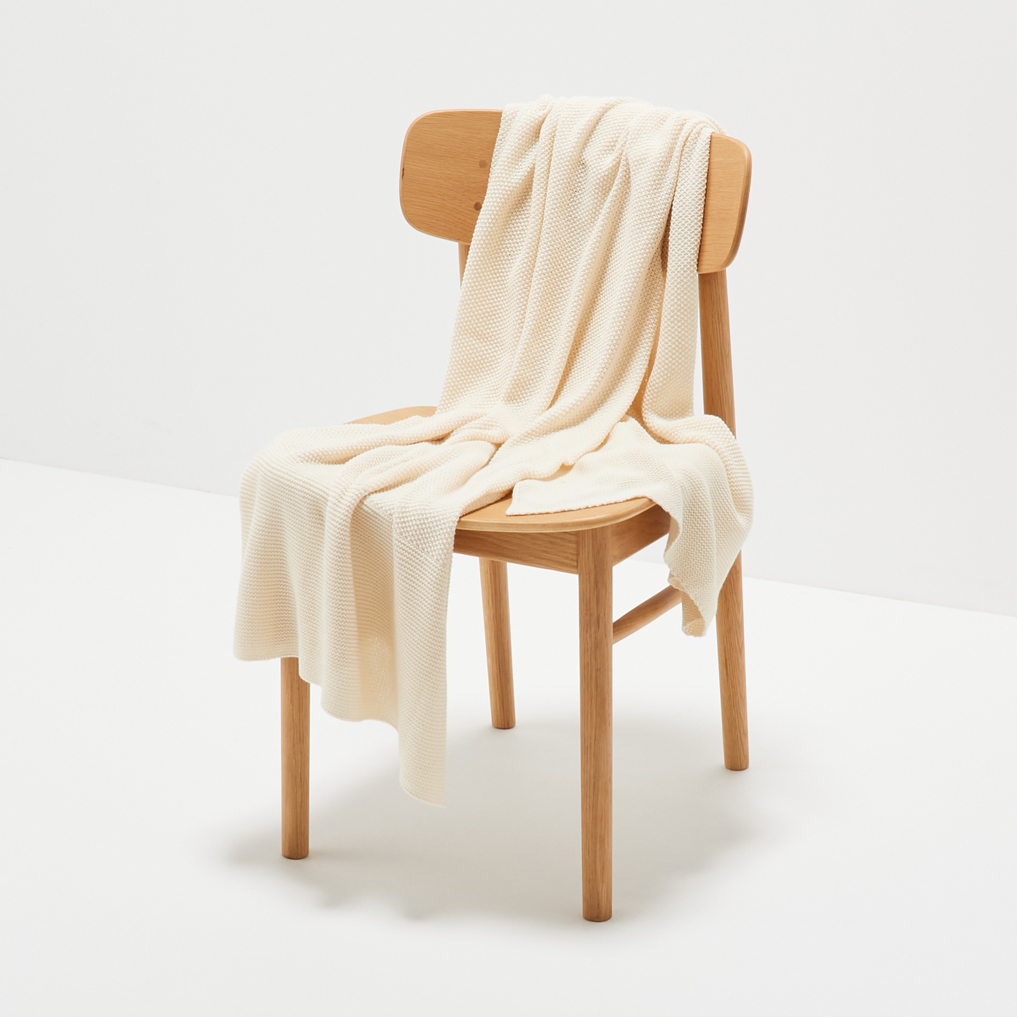 COTTON KNIT KANOKO THROW