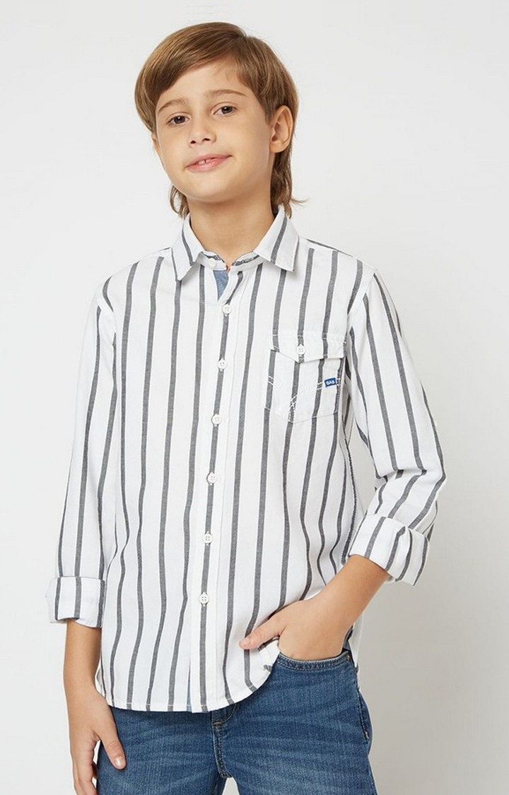 GAS | Marc Striped Slim Fit Shirt