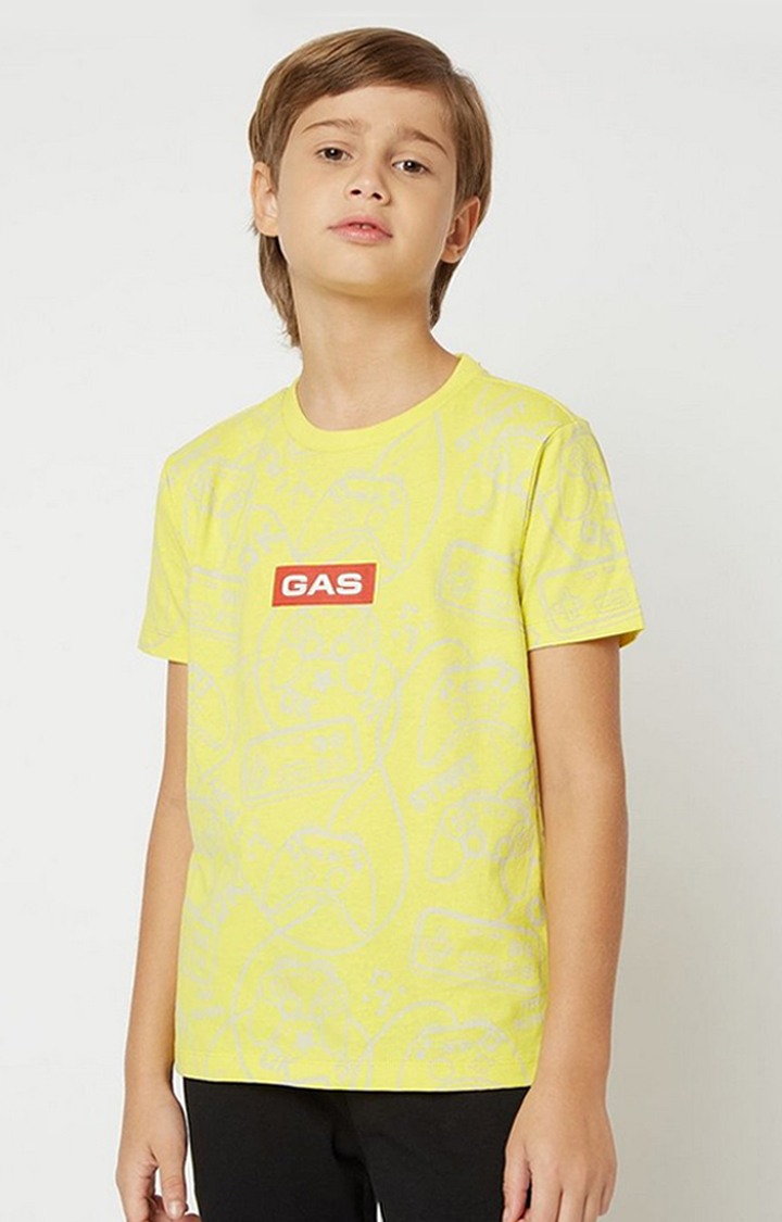 GAS | Scuba Gamer Slim Fit Round-Neck T-Shirt