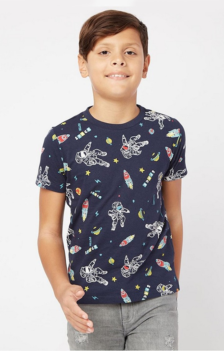 GAS | Scuba Space Slim Fit Round-Neck T-Shirt