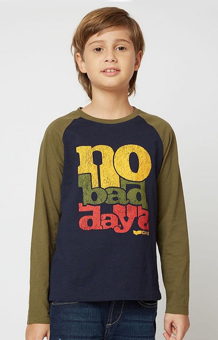 GAS | Typographic Print Scuba Maverick T-Shirt