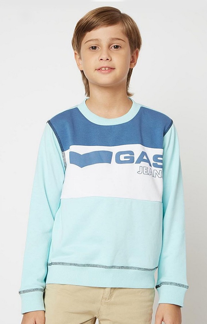GAS | Devin Logo Print Sweatshirt
