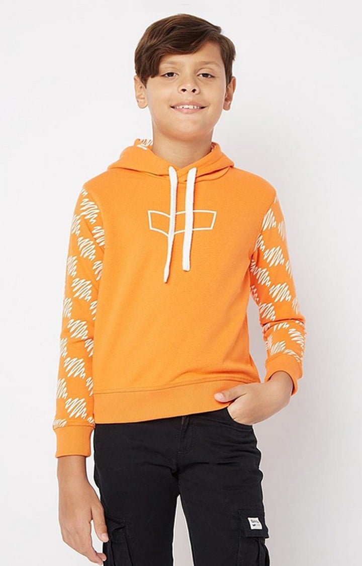 GAS | Sven Logo Print Hoodie