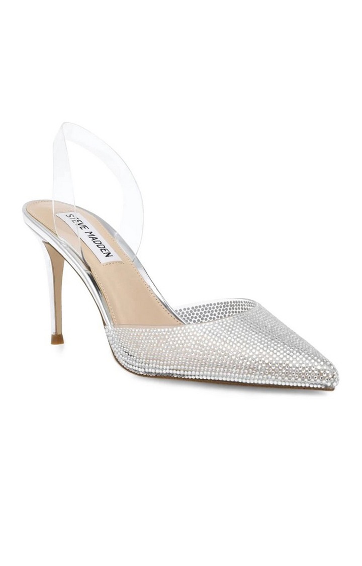Lucyle Silver Pumps