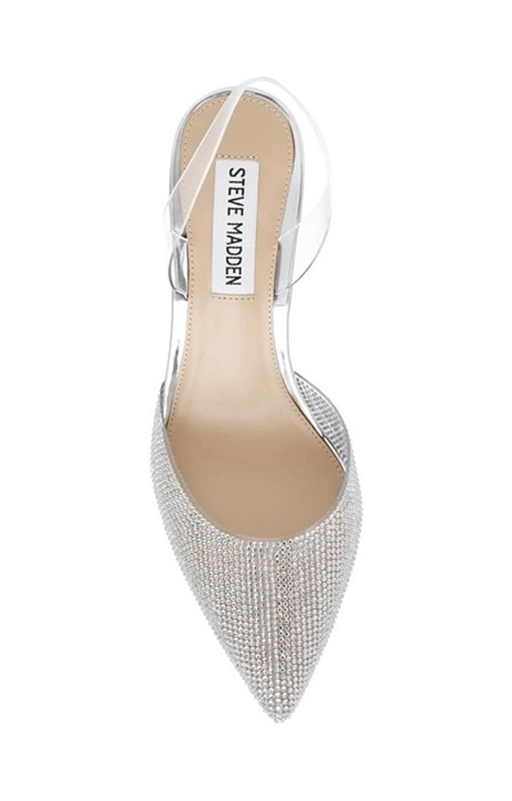 Lucyle Silver Pumps