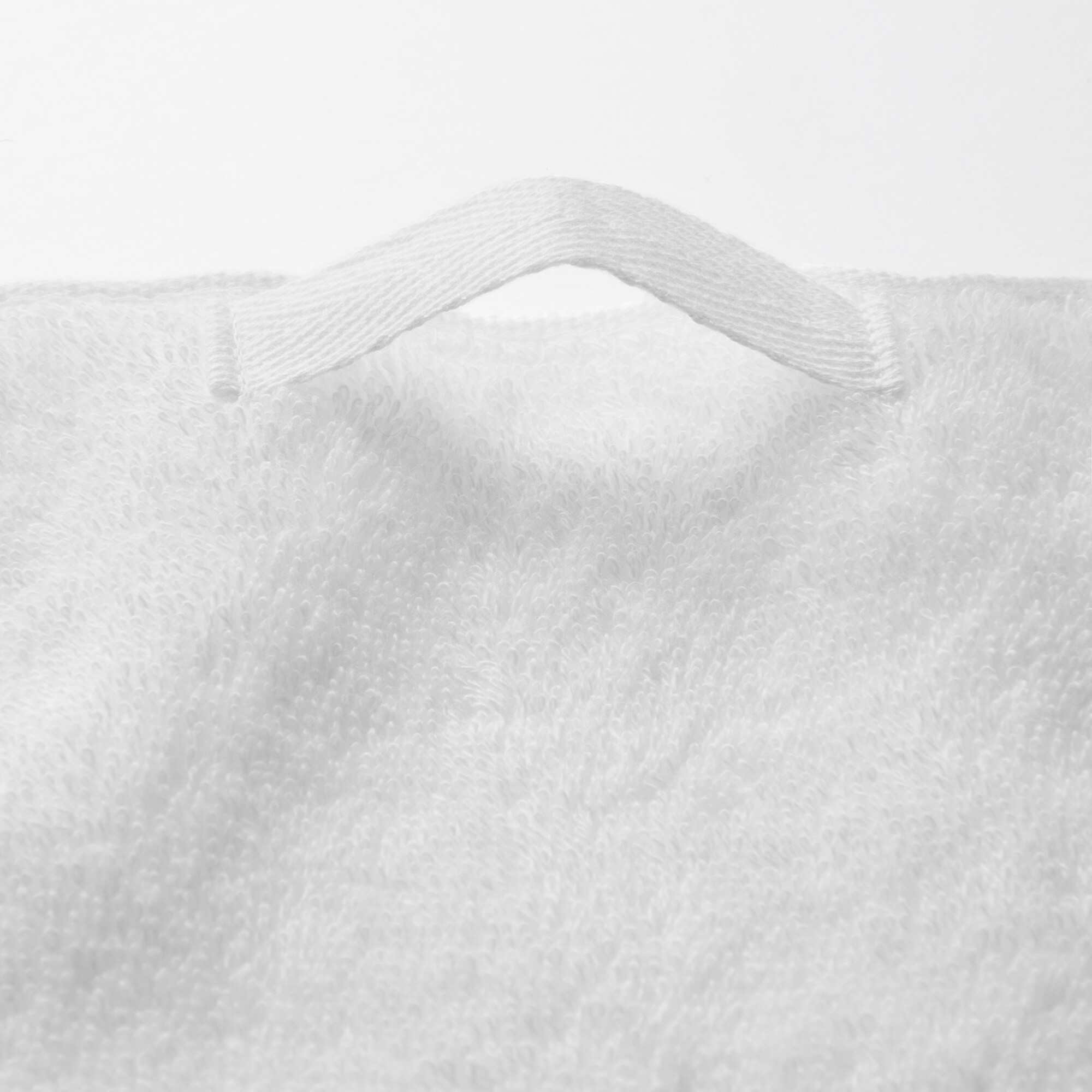 PILE WEAVE FACE TOWEL WITH LOOP