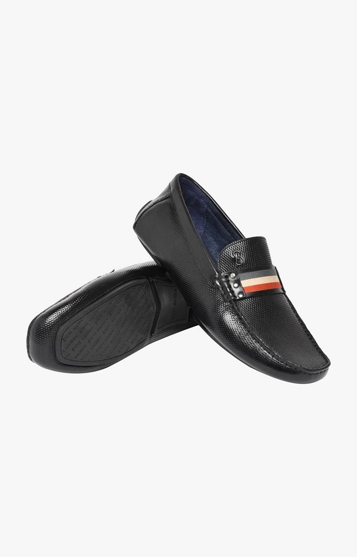 Sm-1528 Black Driver Loafers
