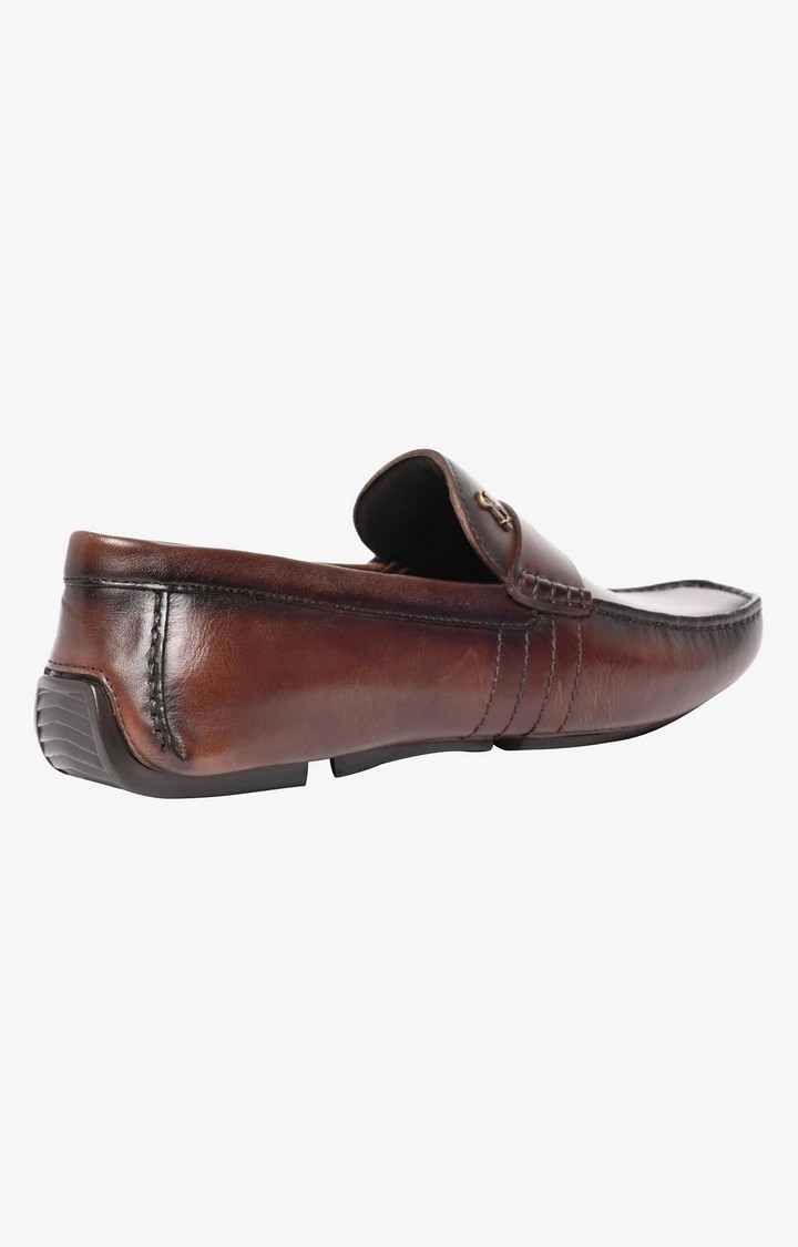 Sm-1529 Brown Driver Loafers