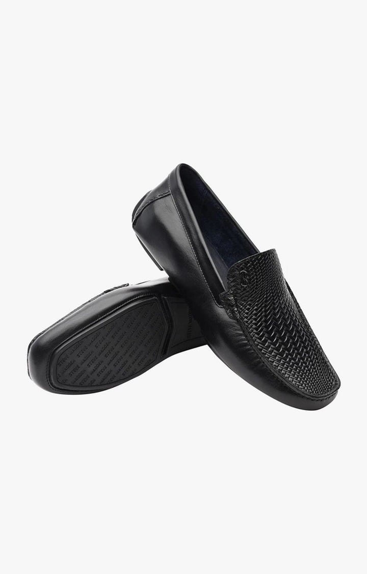 Sm-1530 Black Driver Loafers