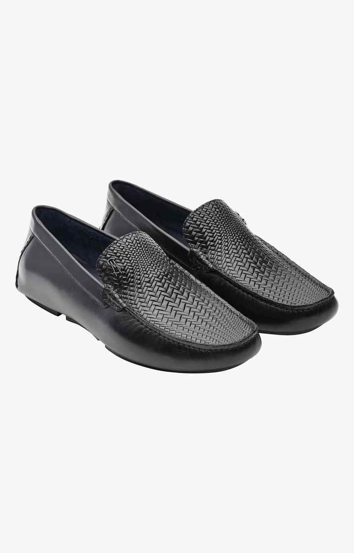 Sm-1530 Black Driver Loafers