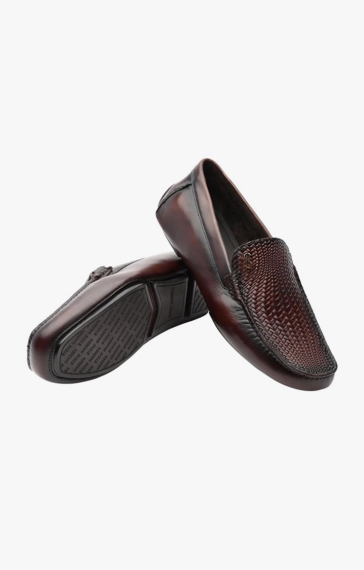 Sm-1530 Brown Driver Loafers