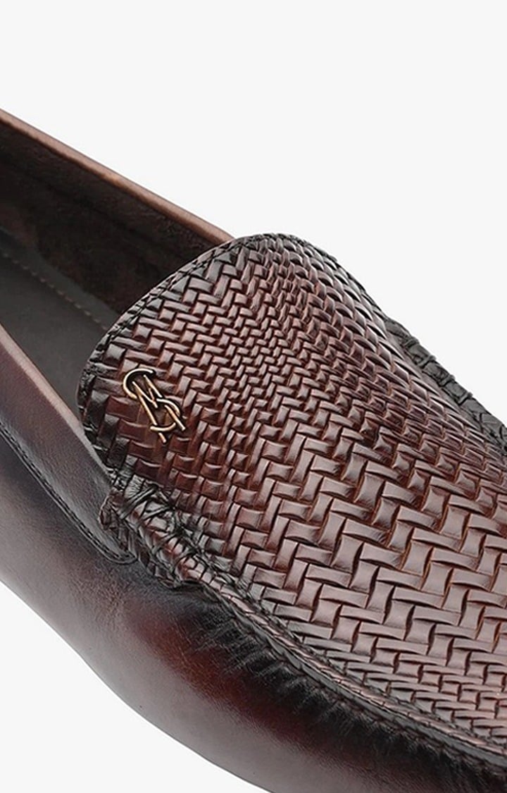 Sm-1530 Brown Driver Loafers