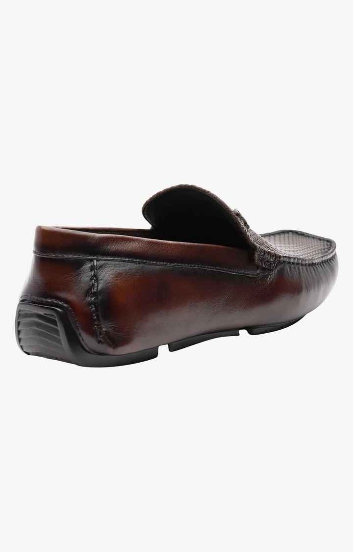 Sm-1530 Brown Driver Loafers