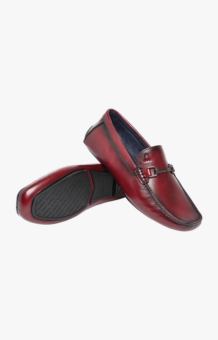 Sm-1531 Red Driver Loafers