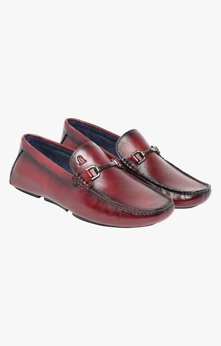 Sm-1531 Red Driver Loafers