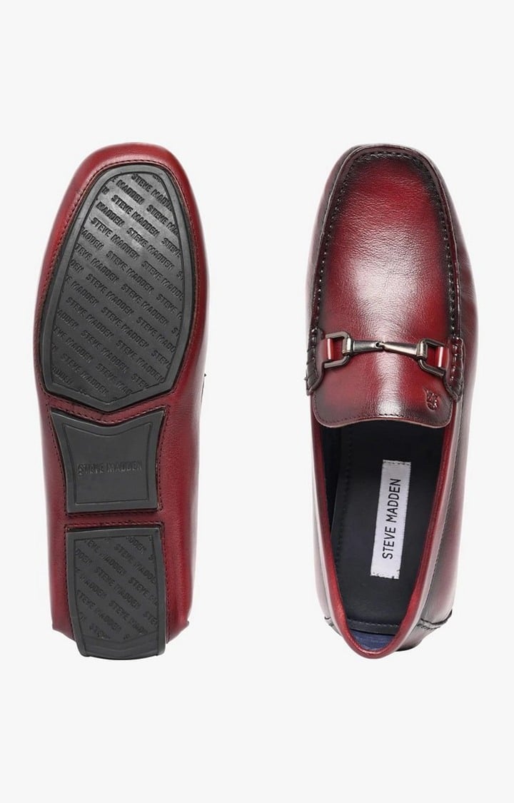 Sm-1531 Red Driver Loafers