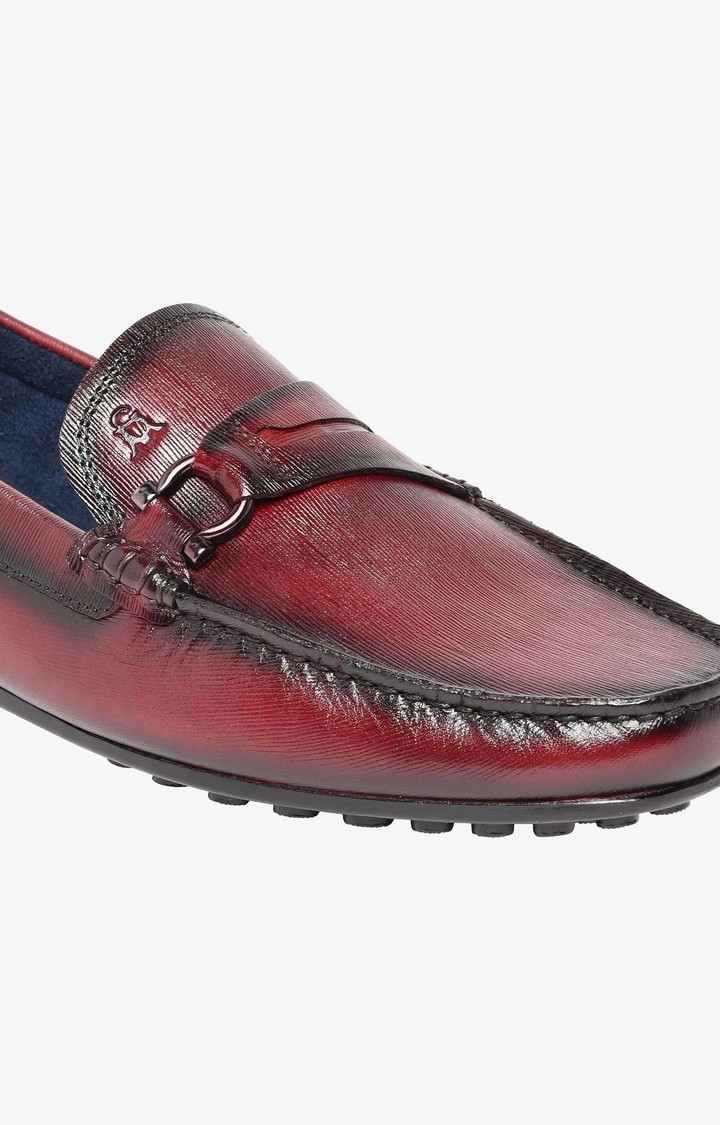 Sm-1532 Red Driver Loafers