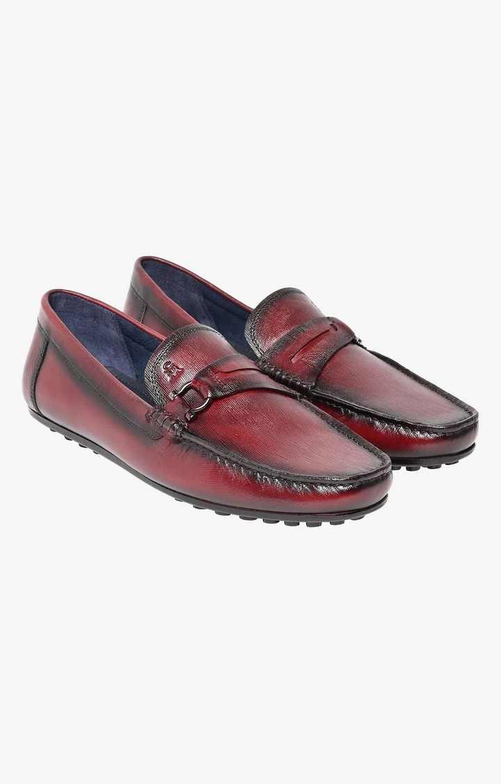 Sm-1532 Red Driver Loafers