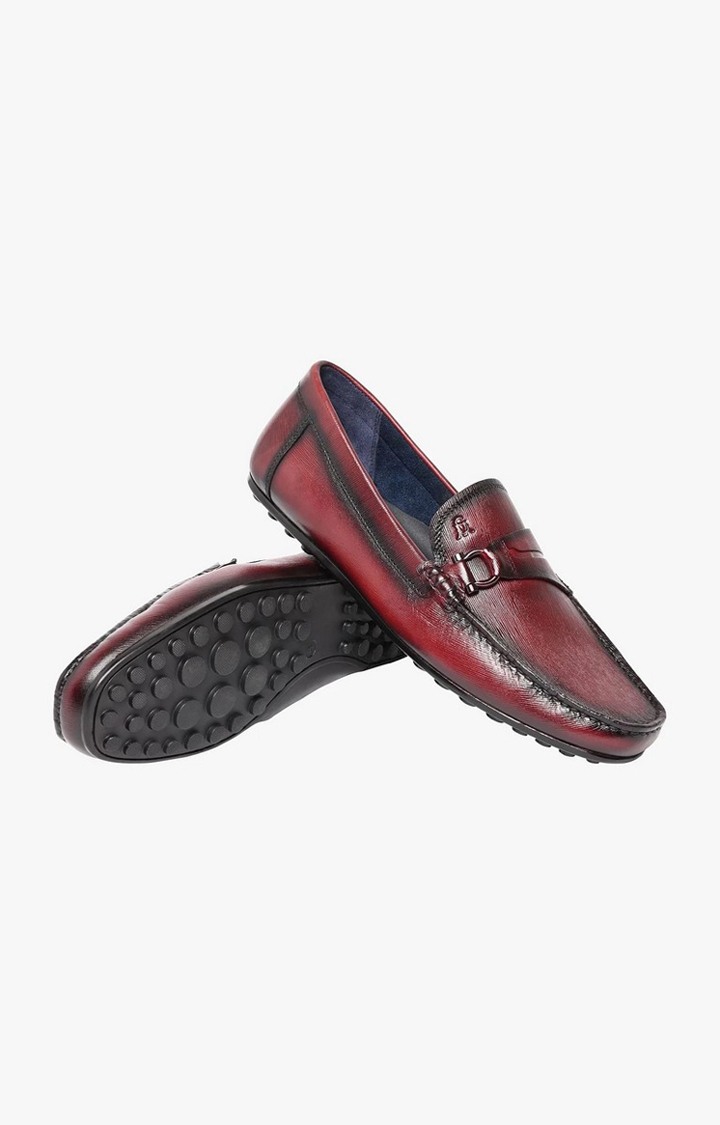 Sm-1532 Red Driver Loafers