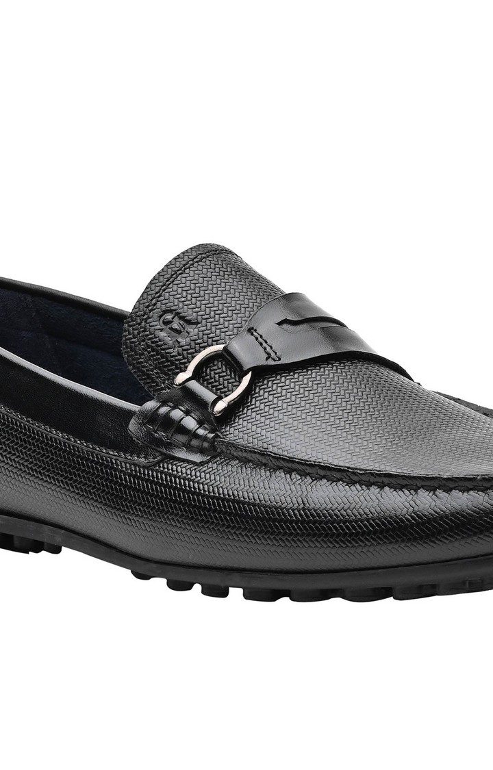 Sm-1532 Black Driver Loafers