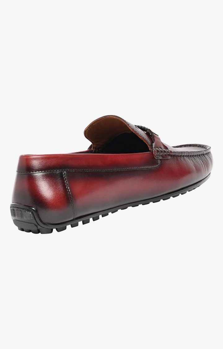 Sm-1533 Red Driver Loafers