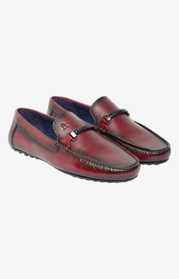 Sm-1533 Red Driver Loafers