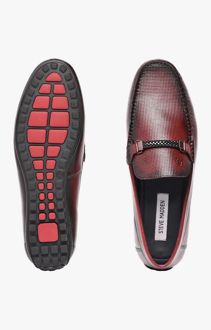 Sm-1533 Red Driver Loafers