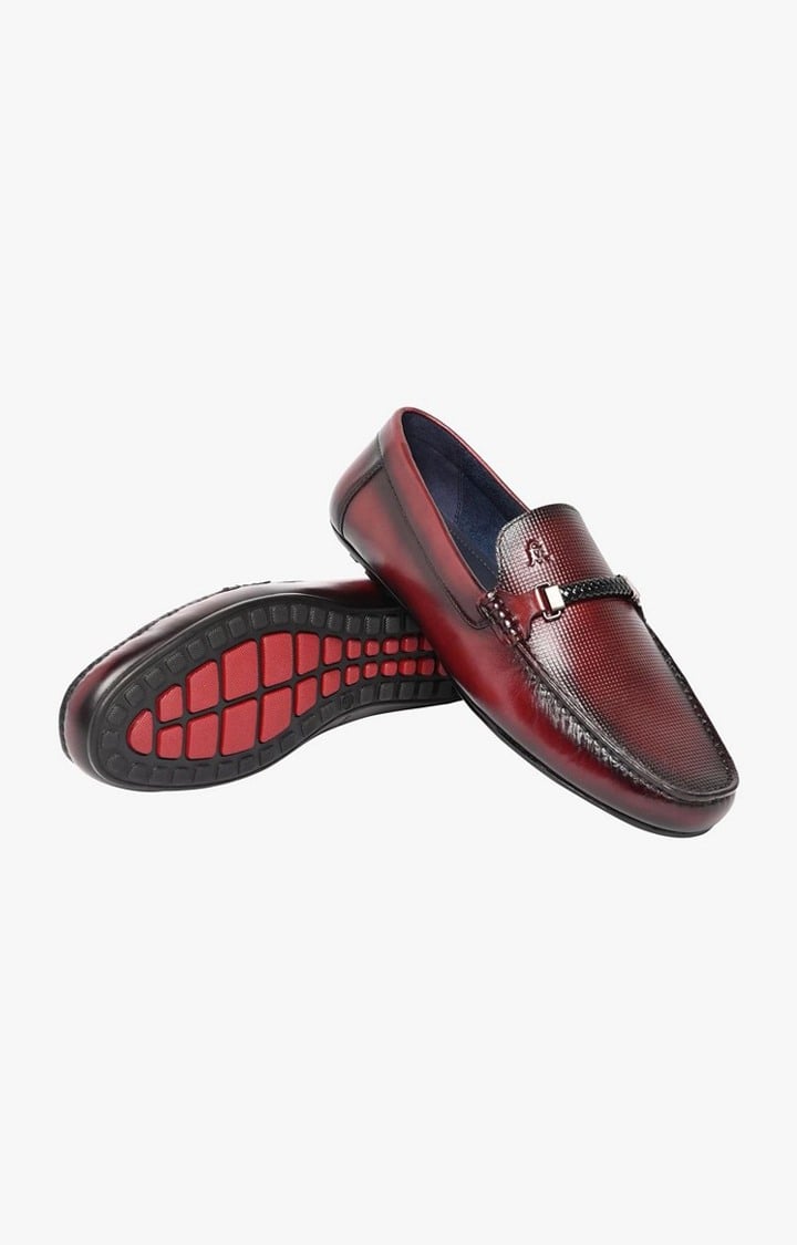 Sm-1533 Red Driver Loafers