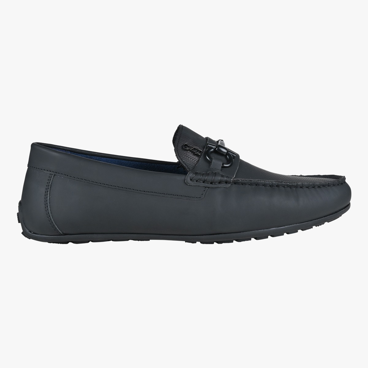 SM-1534 Black Driver Loafers