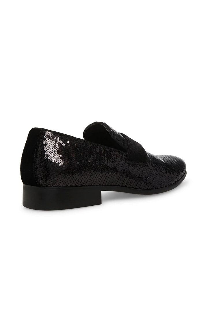 Arles Black Tie-Ups & Dress Loafers