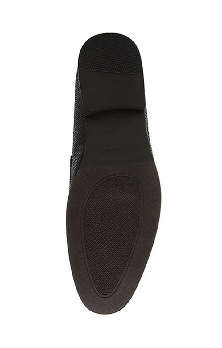 Arles Black Tie-Ups & Dress Loafers