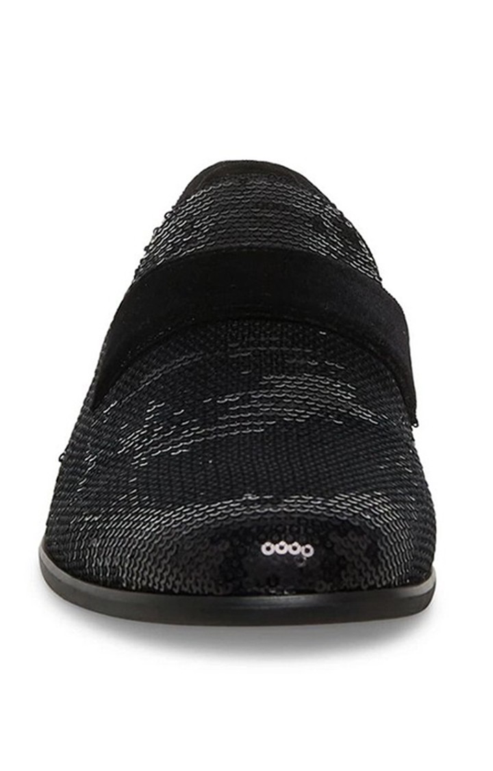 Arles Black Tie-Ups & Dress Loafers