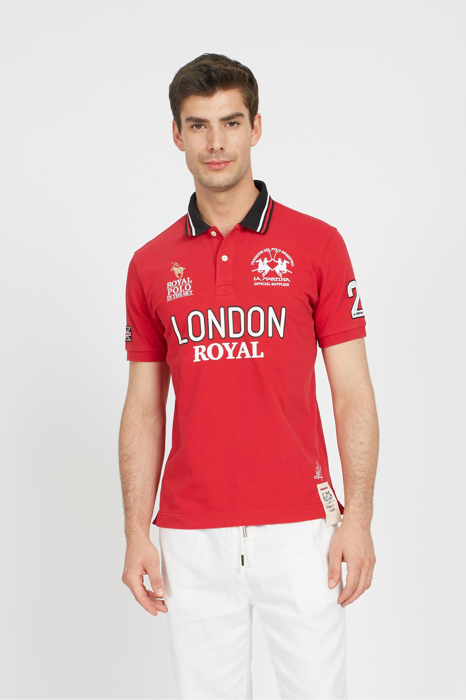 Regular Fit 100% Cotton Short-Sleeved Polo T-Shirt For Men - Vandyke