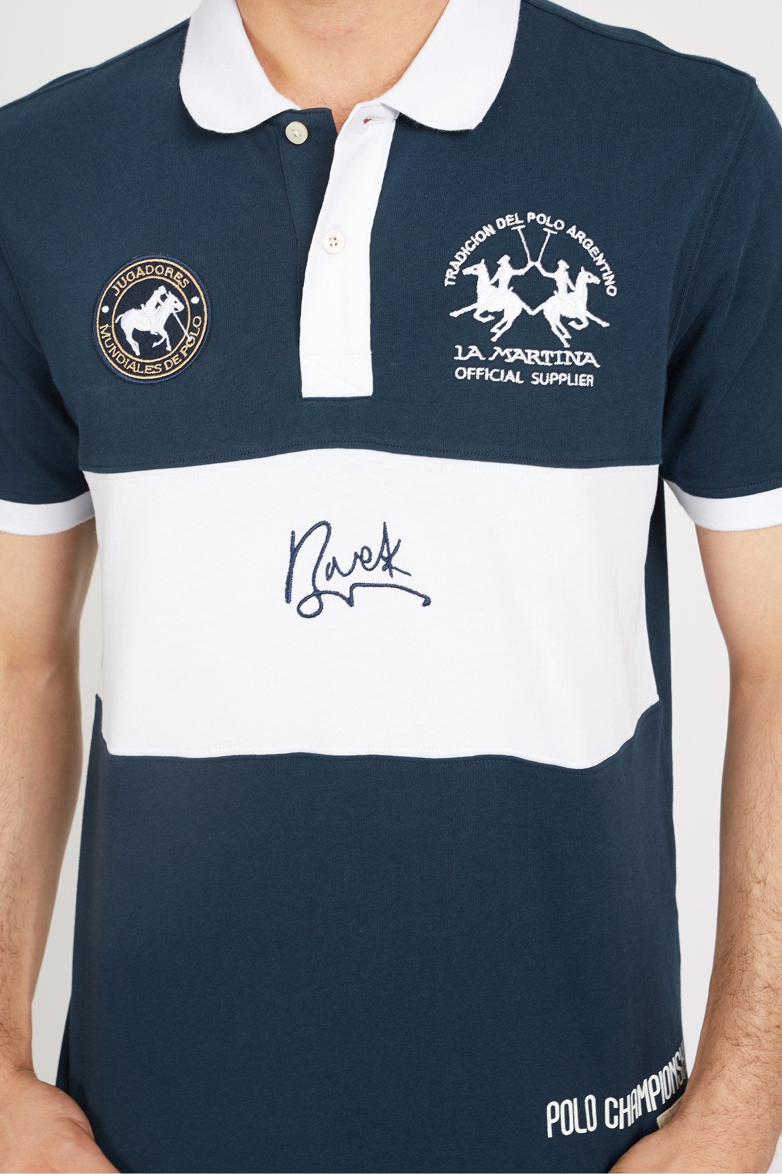 Regular Fit 100% Cotton Short-Sleeved Polo T-Shirt For Men - Velibor
