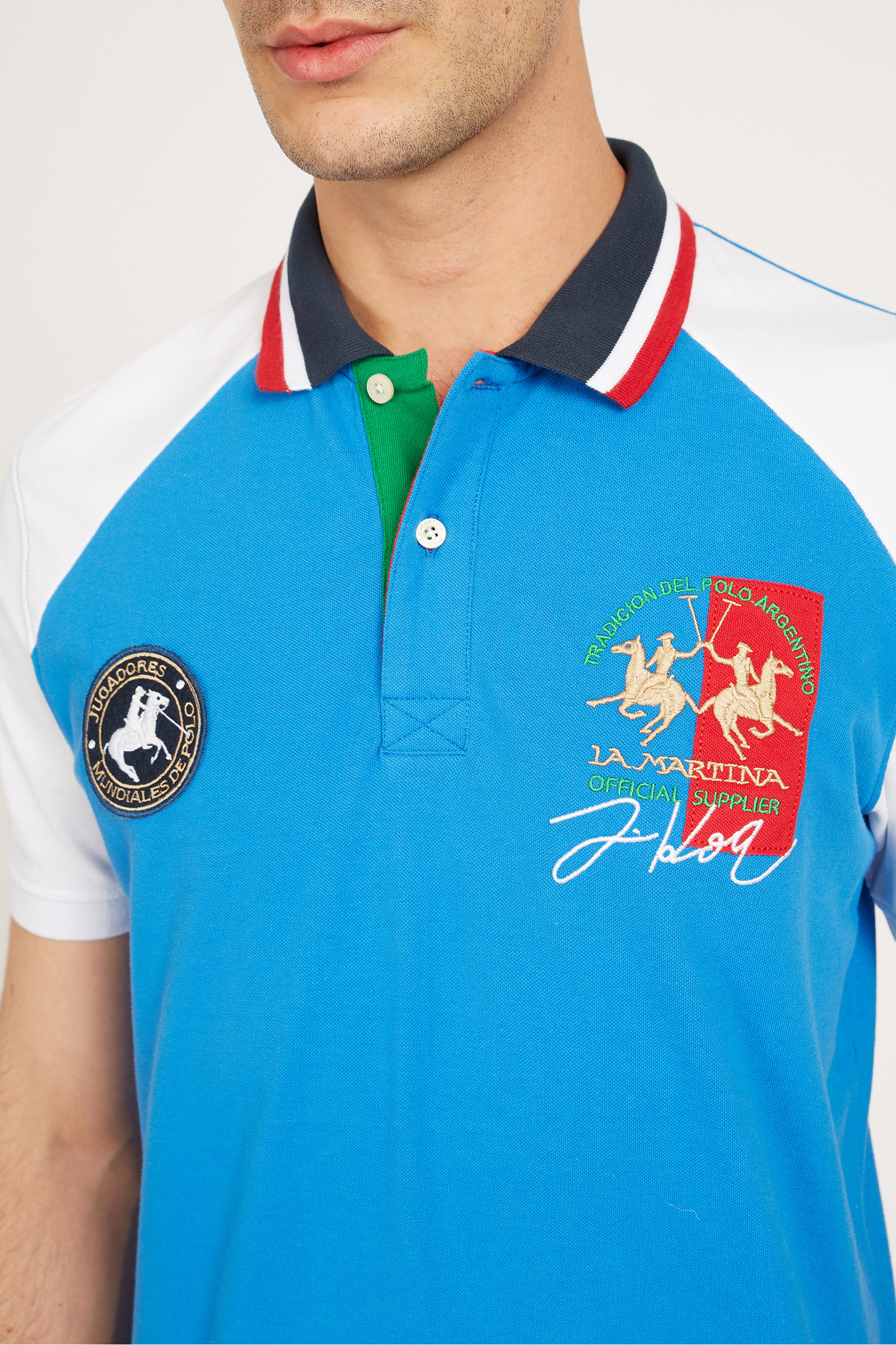 Regular Fit 100% Cotton Short-Sleeved Polo T-Shirt For Men - Velimir