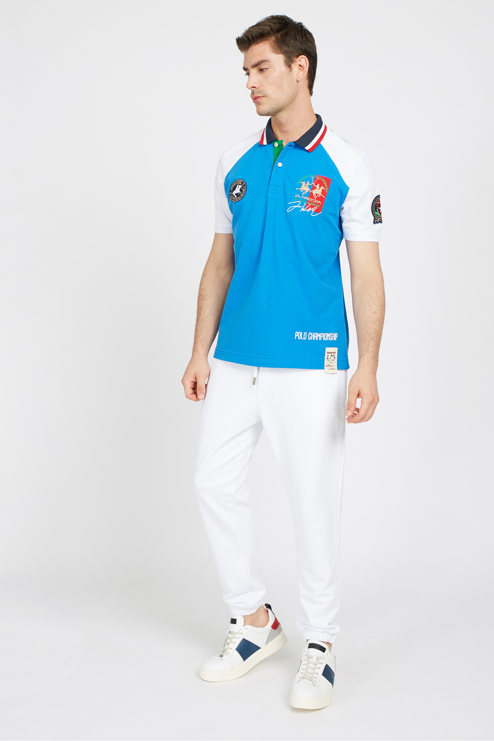 Regular Fit 100% Cotton Short-Sleeved Polo T-Shirt For Men - Velimir