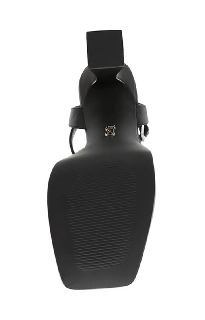 Discord Black Heel Sandals