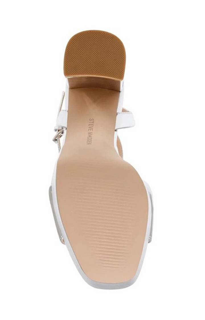 Lasher Silver Heel Sandals