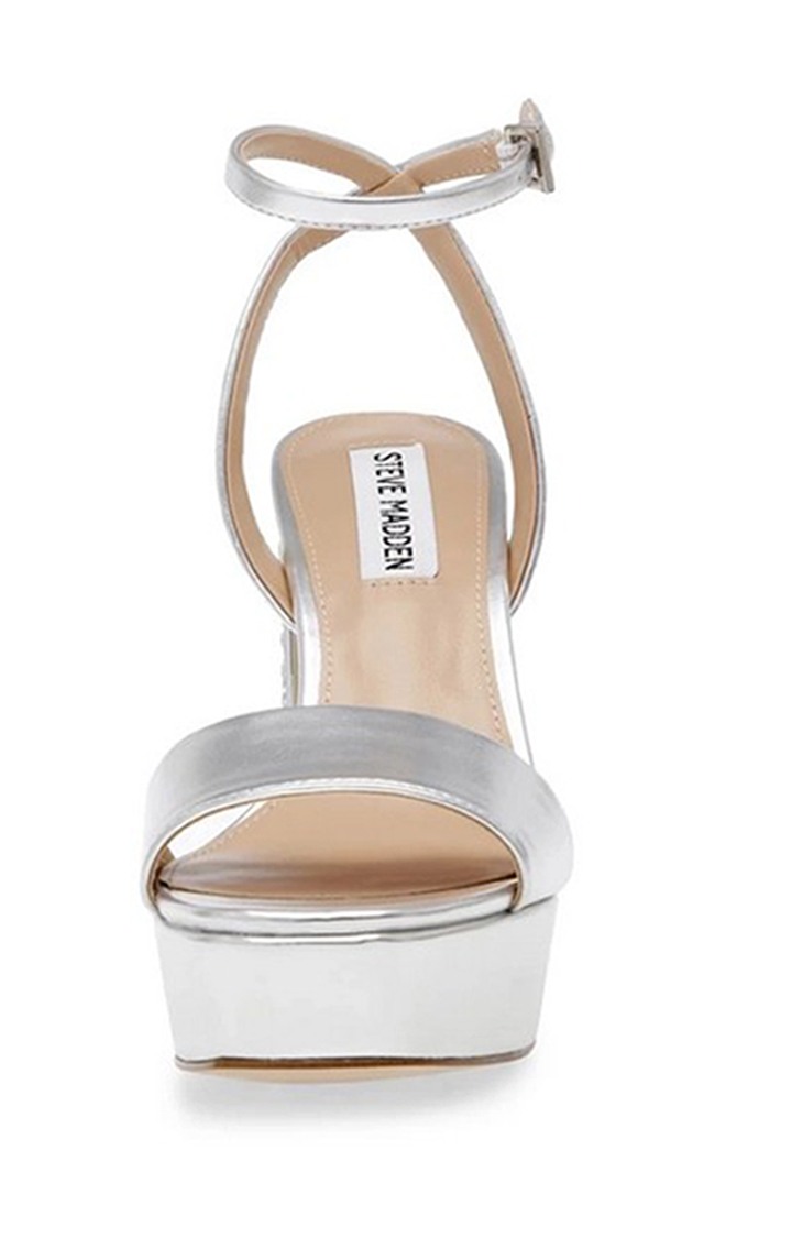 Lasher Silver Heel Sandals