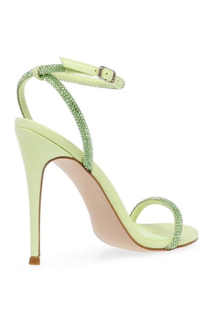 Breslin Yellow Heel Sandals