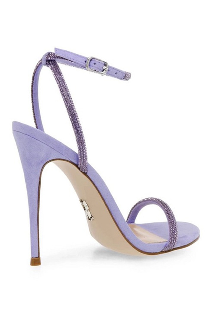 Breslin Purple Heel Sandals